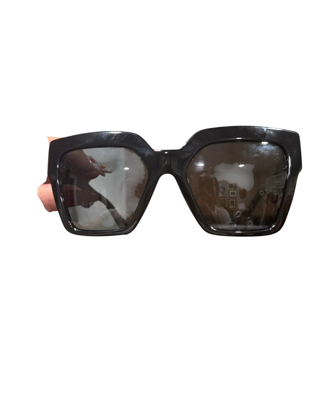Versace VE4453 GB1/87 Black Gold Medusa Square Sunglasses w/ Case - Picture 8 of 10